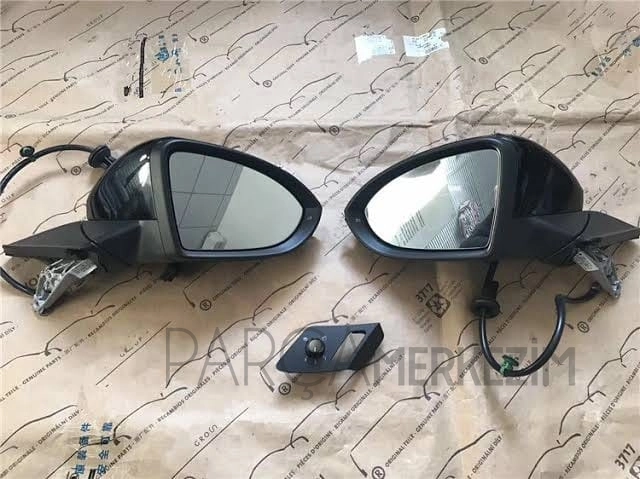 Golf 7-7.5 Katlanır Ayna Kayar Sinyalli + Tuş Takımı