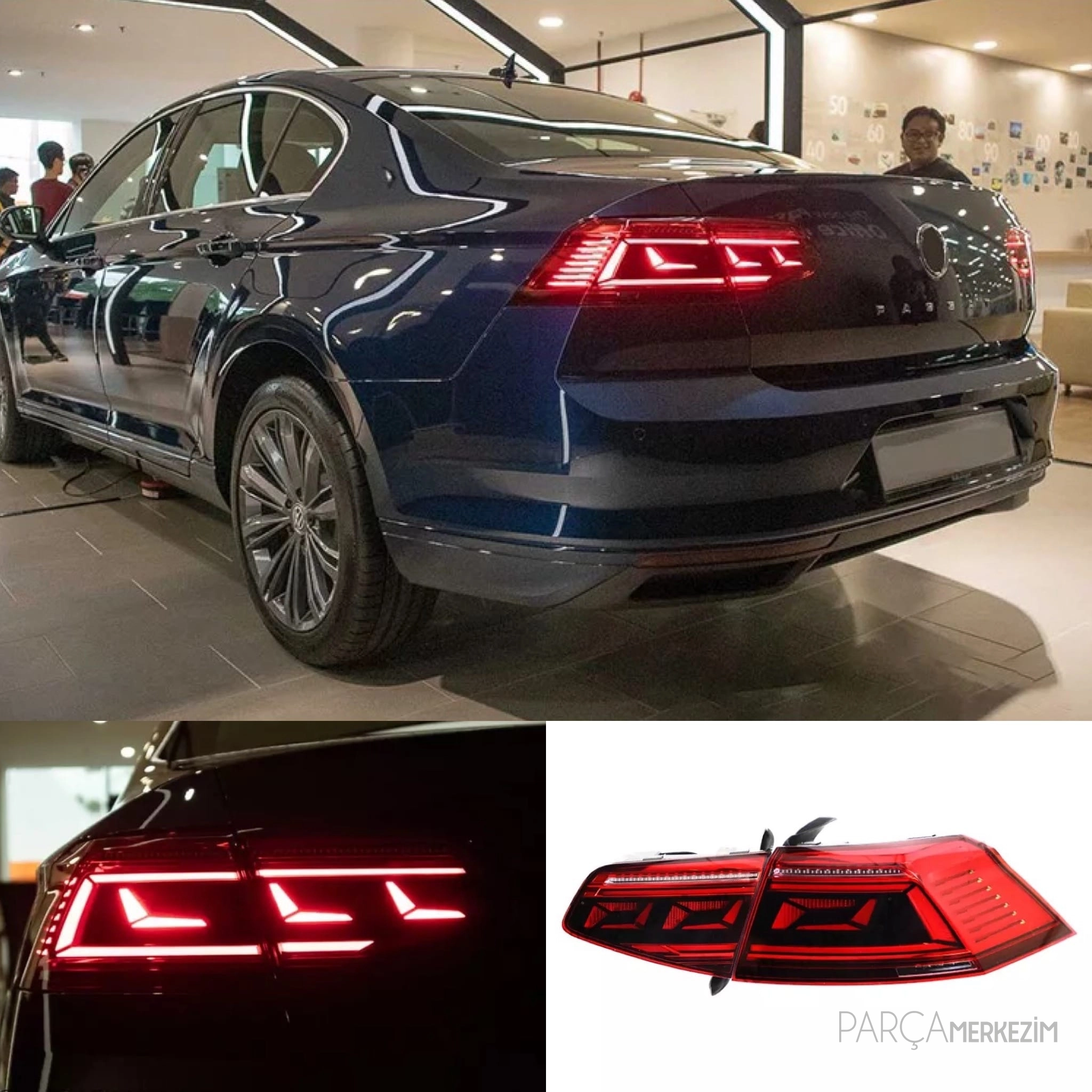  Passat B8 uyumlu B8.5 Dizayn Led Stoplar