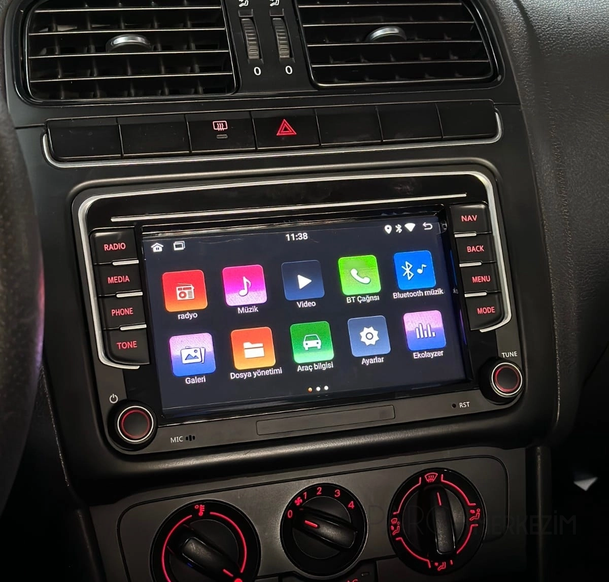 Volkswagen Android Multimedya