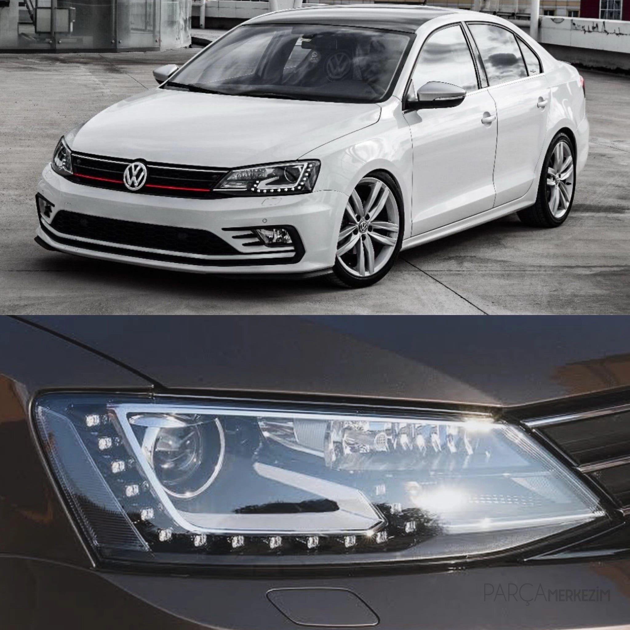  Jetta Gli Led Farlar Yeni Stil (2011-2018)