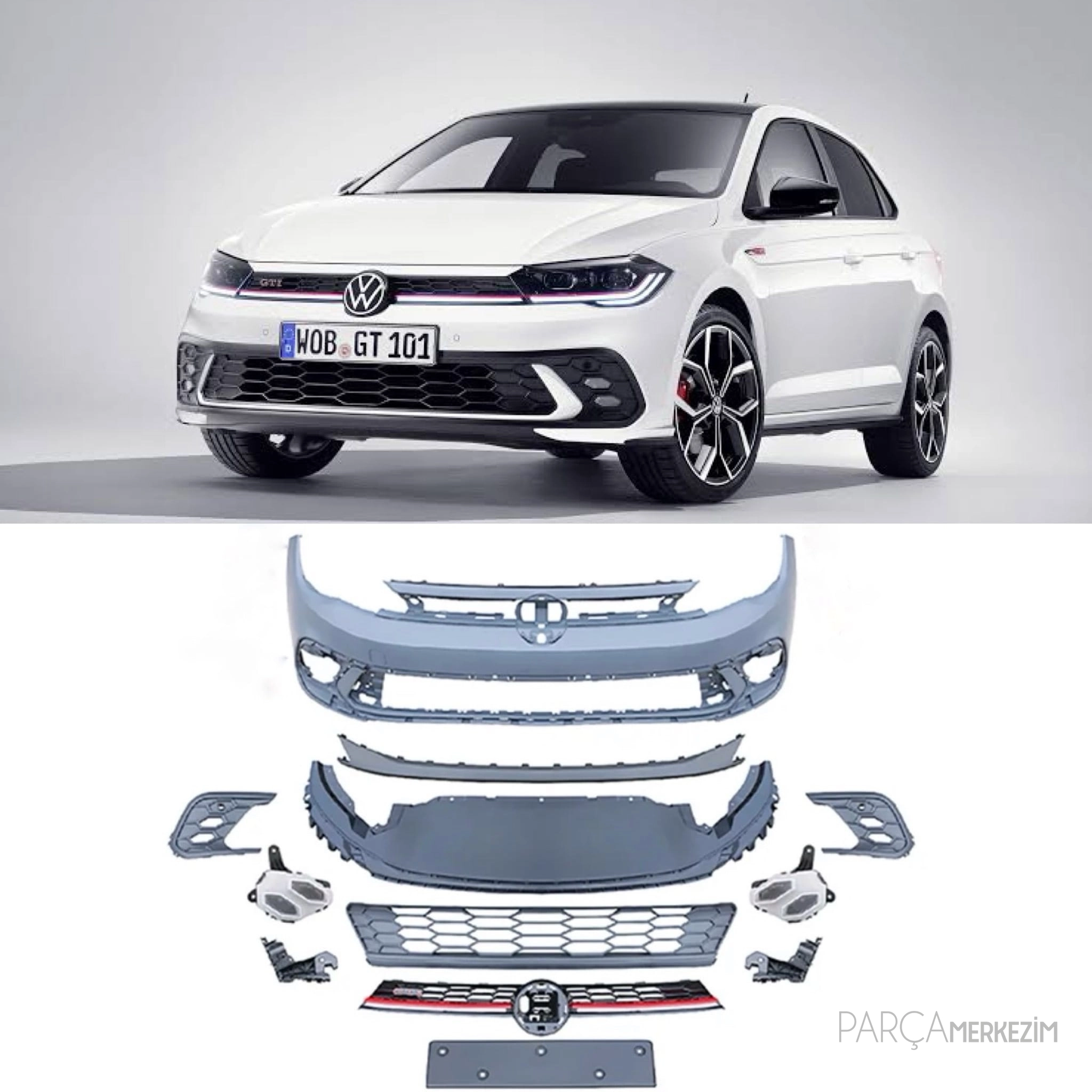  Polo 2022+ Gti Ön Tampon + Panjur
