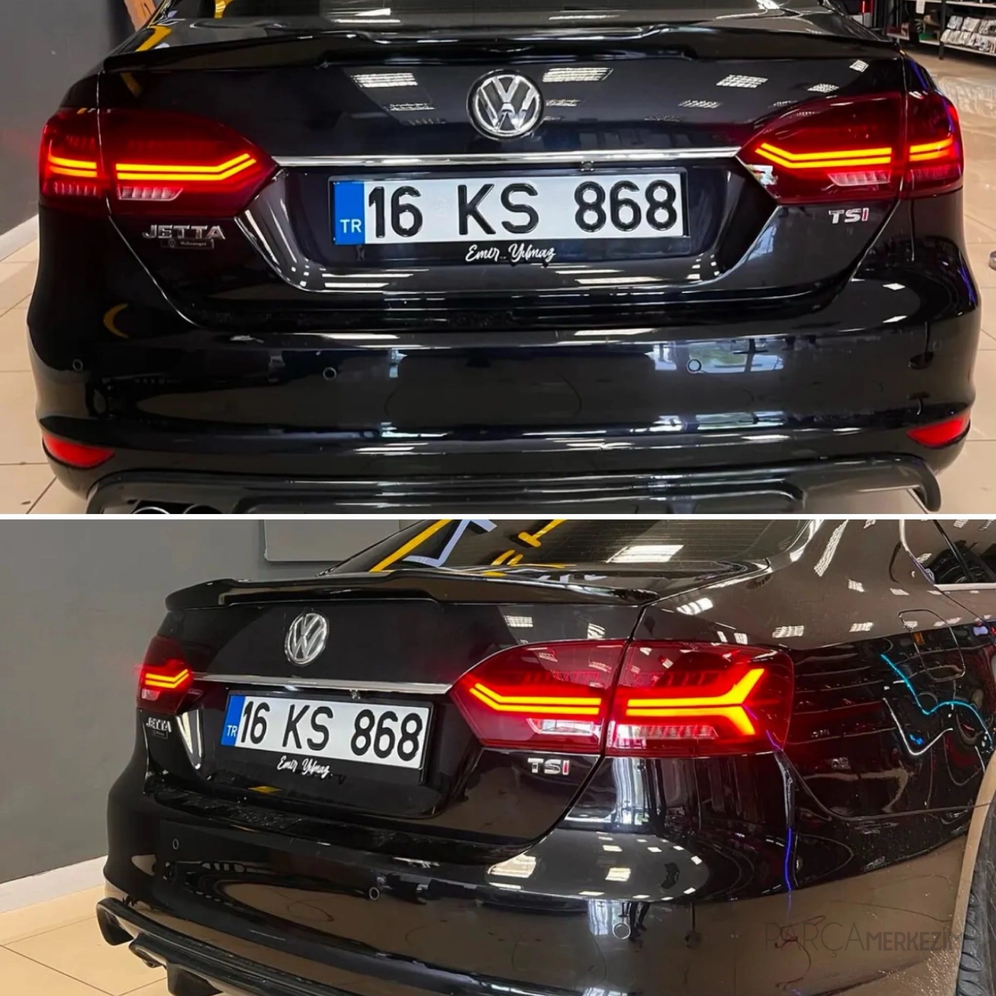  Jetta Mk6 Audi Dizayn Led Stop 2011-2014