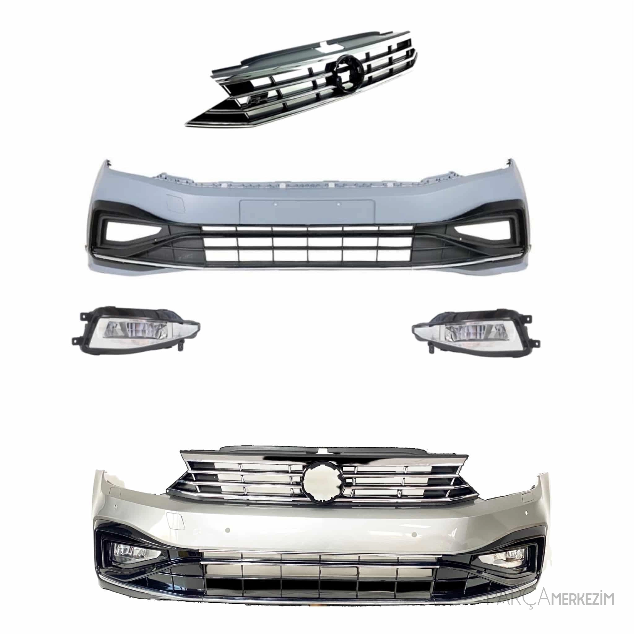  Passat B8 uyumlu B8.5 Rline Ön Tampon