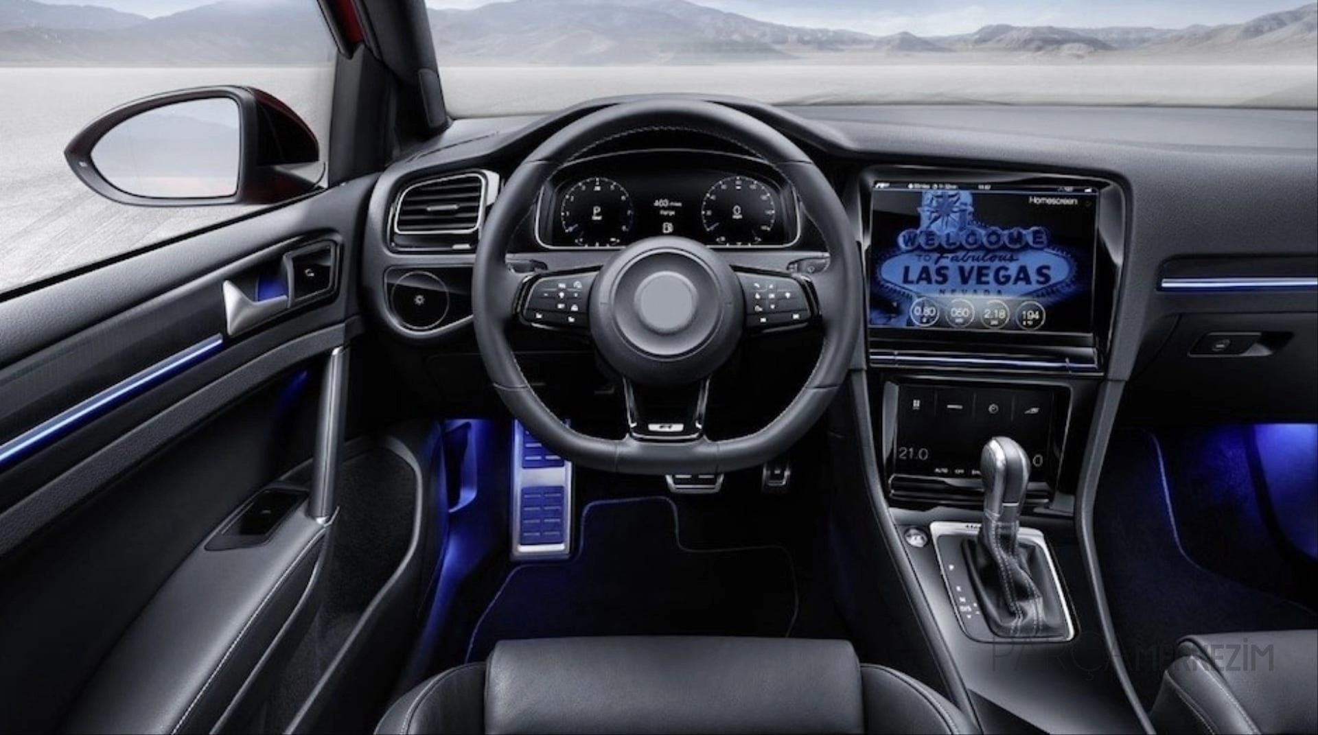 GOLF 7-7.5 IÇIN UYUMLU AMBIANS SET – 64 RENK (AYDINLATMA)