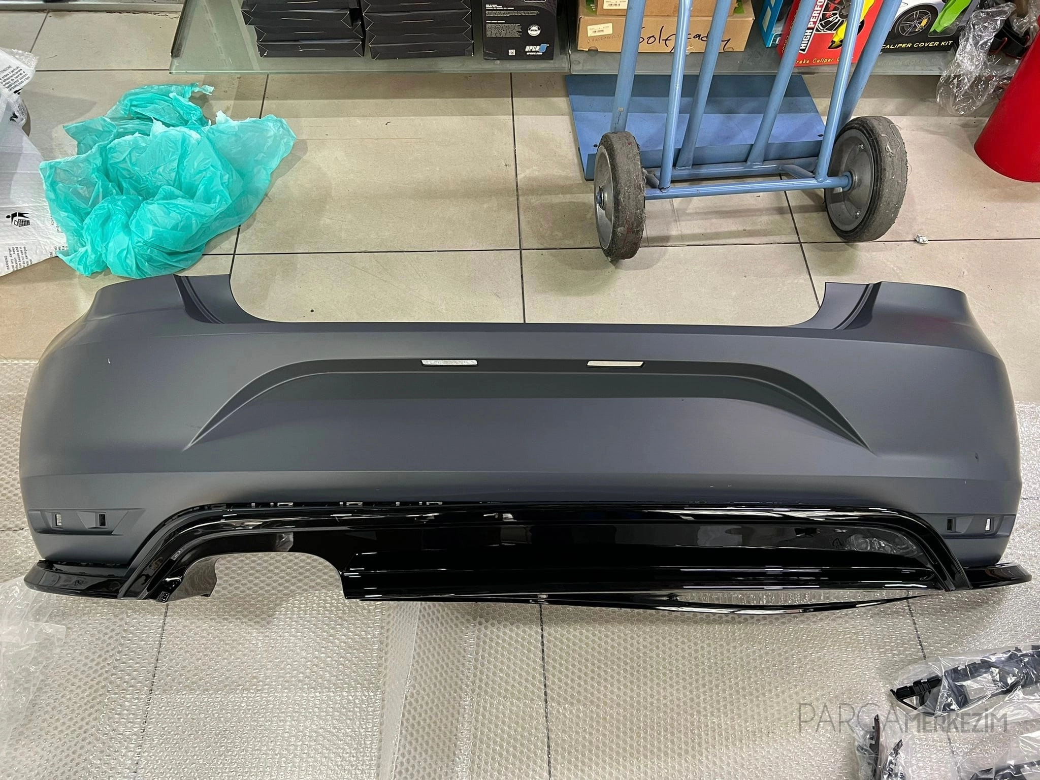  Polo GtiWRC Arka Tampon 2009-2017