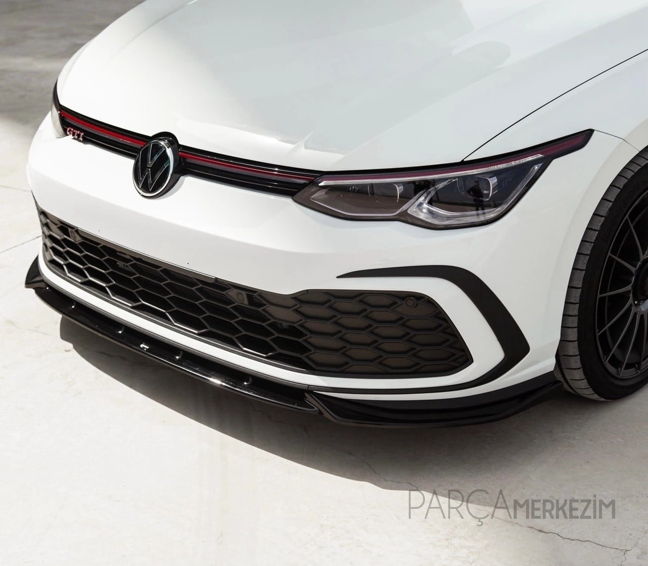  Golf 8 Rline Ön Lip Pianoblack Maxton Dizayn