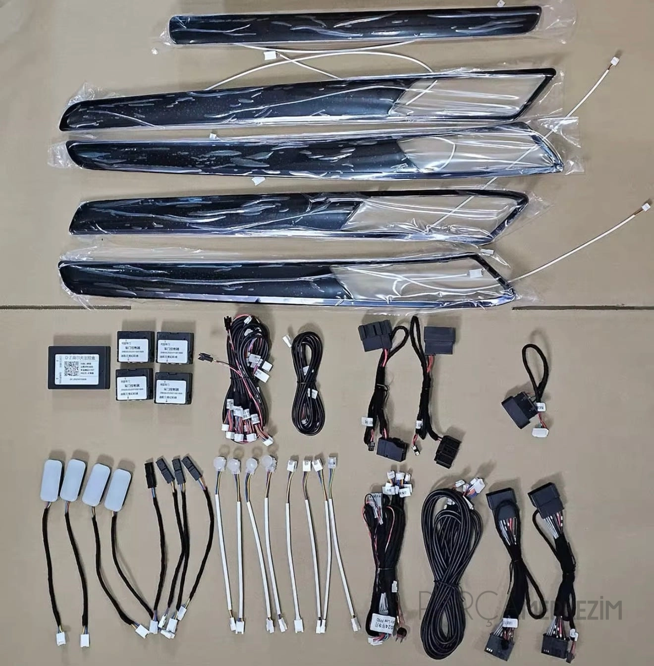 Golf 7  7.5 Trimli Ambiyans Aydınlatma