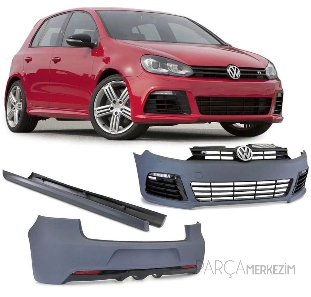 Golf 6 R20 Full Bodykit