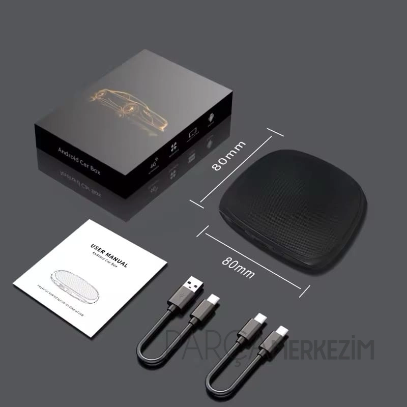 Carplay Mini Box & Kablosuz Carplay Adaptör & Carplay Youtube izleme