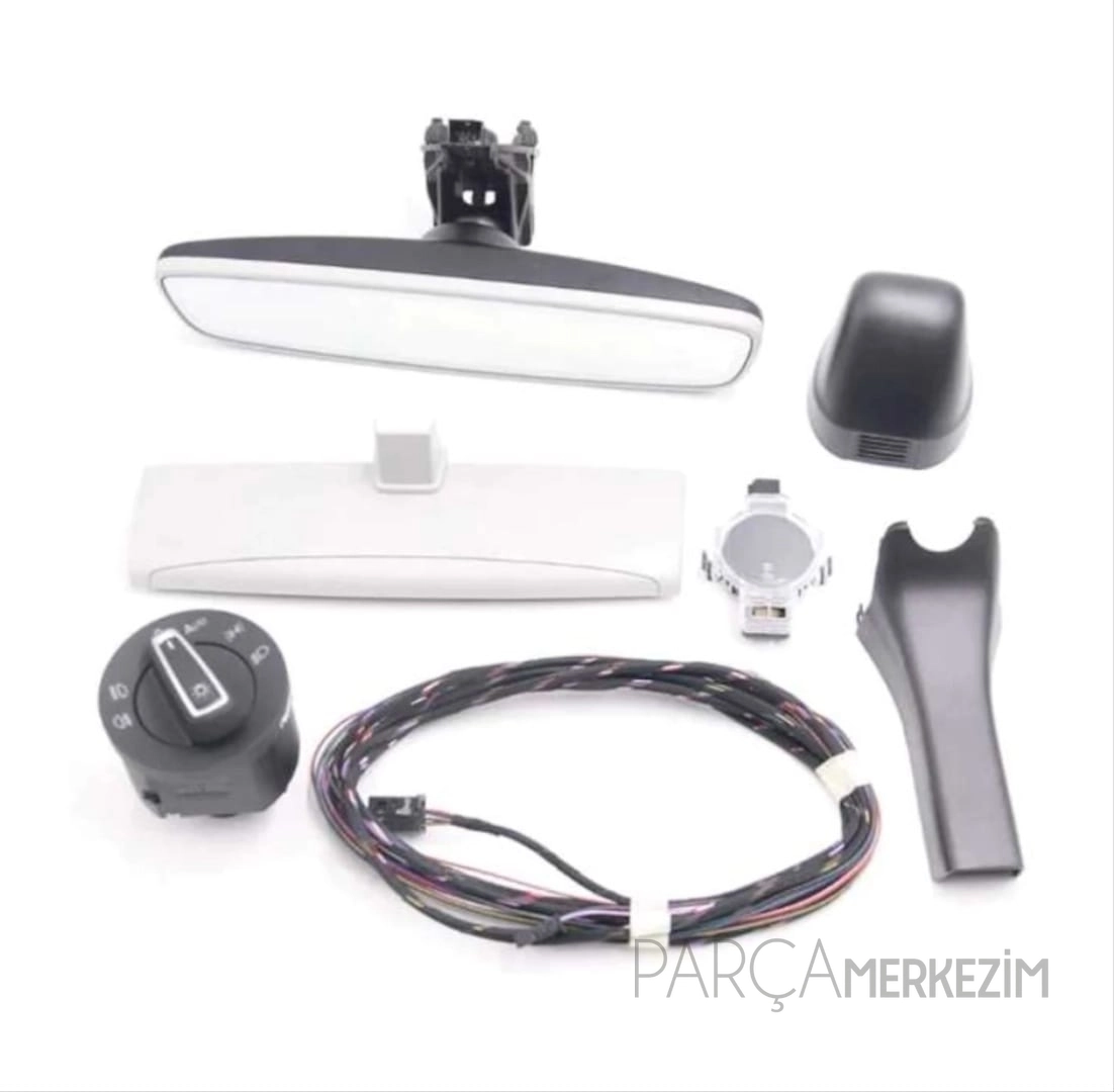 GOLF 7 IÇIN UYUMLU FAR & YAGMUR SENSÖRÜ VE KARARAN AYNA SETI