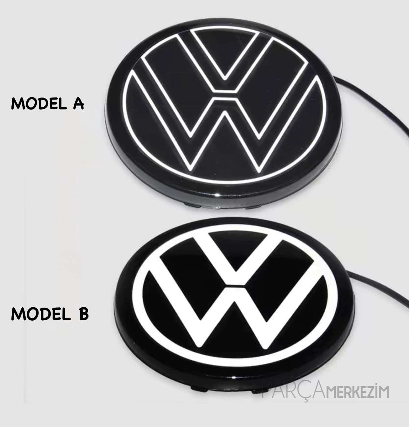 Volkswagen Led Panjur Logo Amblemi