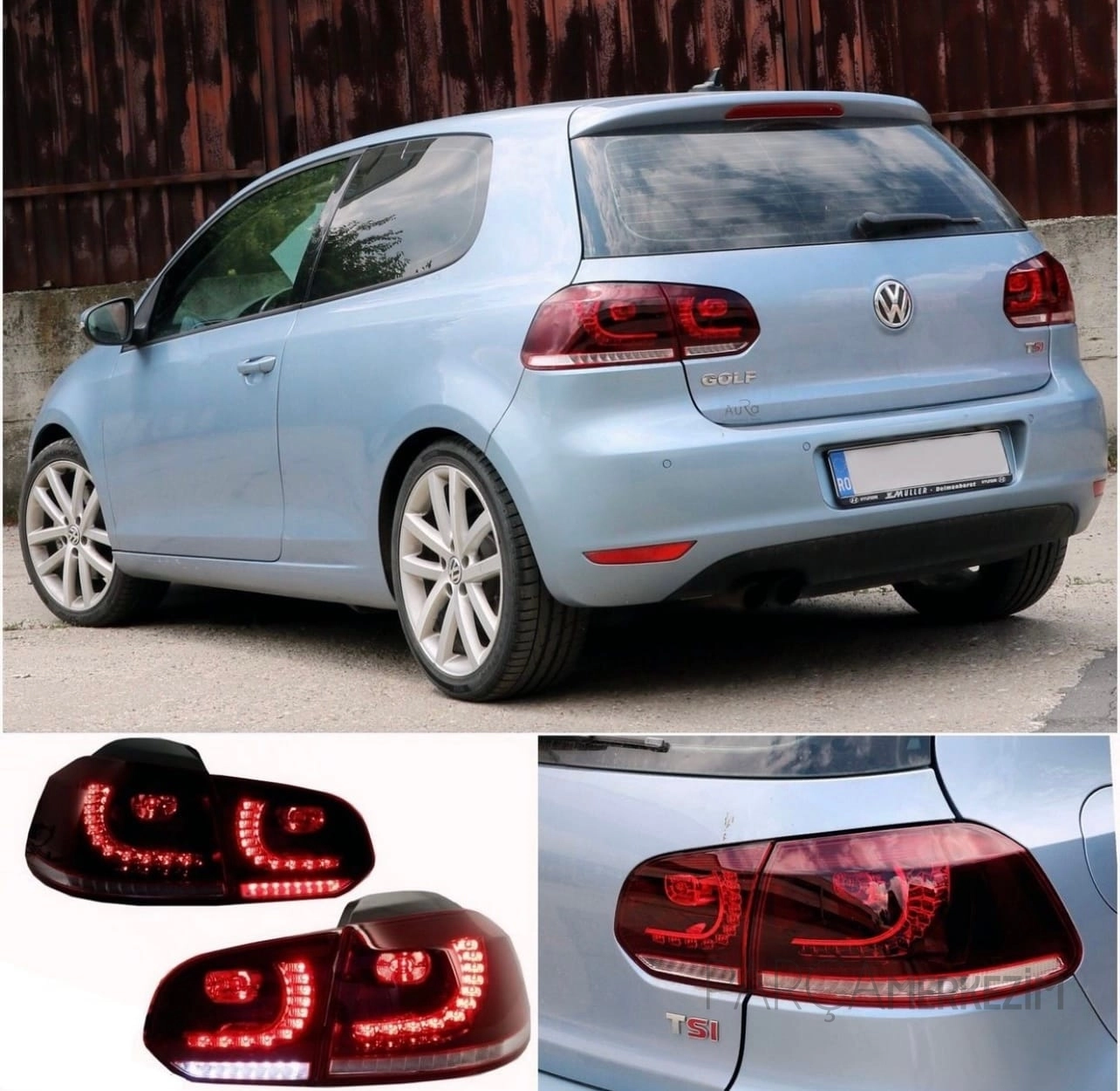 Golf 6 R20 Led Stop Kayar Sinyalli