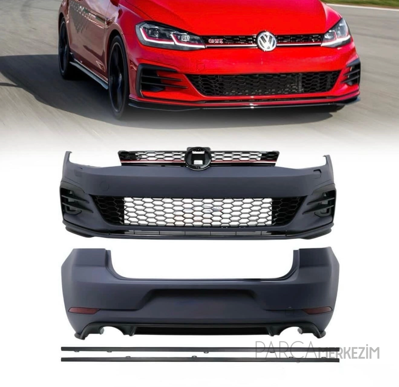 Golf 7 uyumlu 7.5 Gti BodyKit